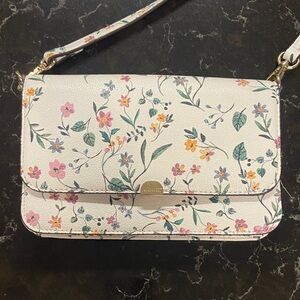 Nine West Floral Crossbody Purse